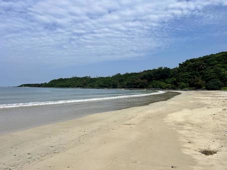 南の島の浜辺の風景4 南の島の浜辺の風景4の写真