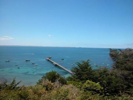 メルボルン郊外のビーチ オーストラリア,メルボルン,ビーチの写真素材