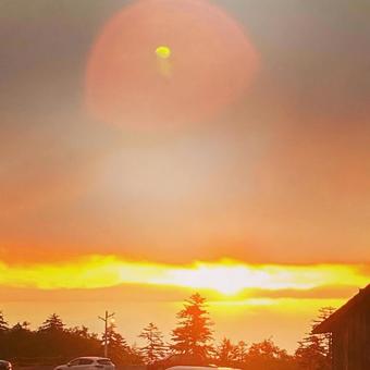夕焼け 夕焼けの写真