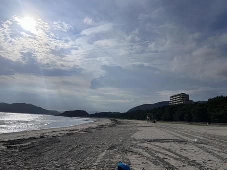 山口県　光市　虹ヶ浜 山口県,光市,虹ヶ浜の写真素材