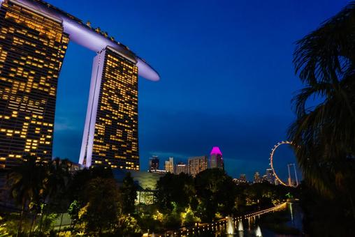【シンガポール】マリーナベイサンズの写真