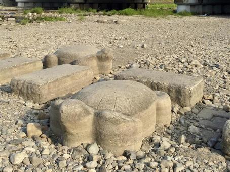 鴨川デルタの飛び石 鴨川デルタの飛び石の写真