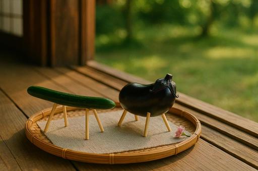 縁側に宿る祈りの写真