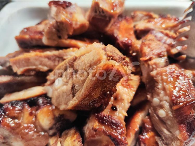 中華料理　リブ（海外） ジューシー,リブ肉,豚肉の写真素材