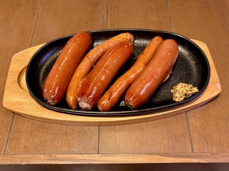 ソーセージの盛り合わせ ソーセージ,盛り合わせ,ウィンナーの写真素材