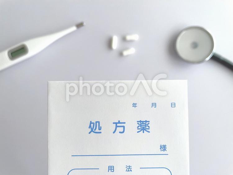 処方薬・治療イメージ 医療,薬,診察の写真素材