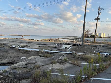 能登半島地震（1年10ヶ月） 能登半島地震,能登半島,奧能登の写真素材