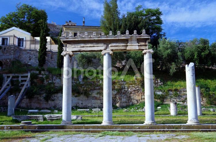 ギリシャ　アテネ　ローマン・アゴラ ギリシャ,アテネ,ローマン・アゴラの写真素材