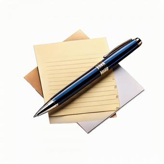 Ballpoint pen and notepad transparent background image, business, stationery, ballpoint pen, JPG and PSD