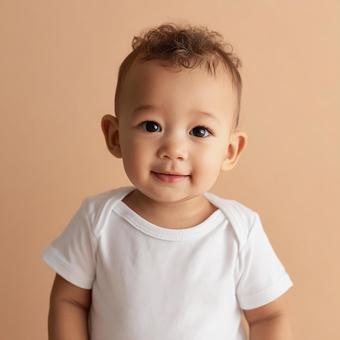 癒やされる存在:キュートな赤ちゃん 癒やされる存在:キュートな赤ちゃんの写真