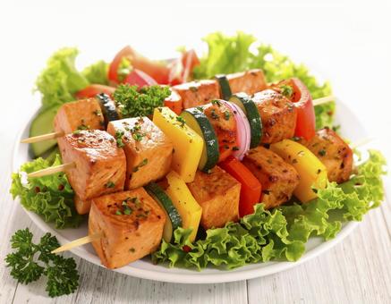 バーベキュー　生成AI　の写真