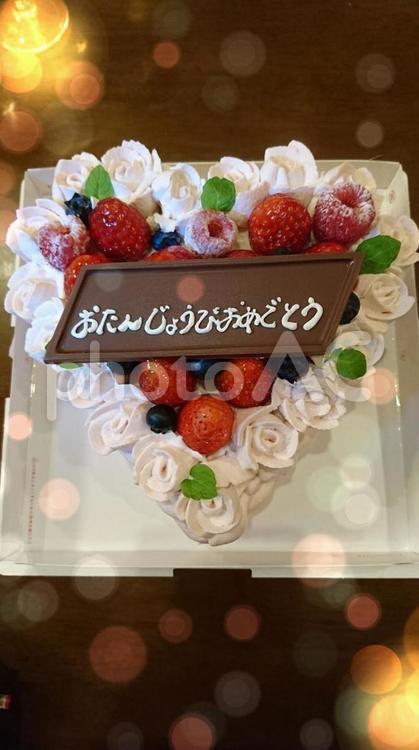 お誕生日おめでとう  テンプレート おいしい,おめでとう,お誕生日の写真素材