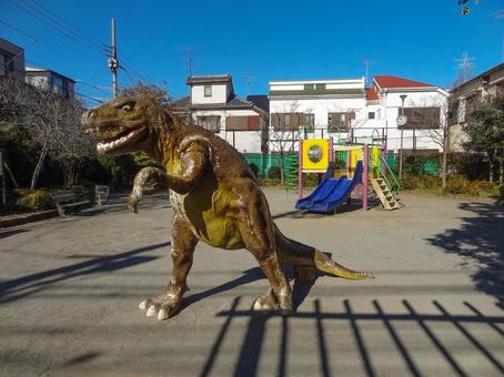 大田区のピノキオ児童公園の恐竜 大田区のピノキオ児童公園の恐竜 ピノキオ児童公園,恐竜,大田区の写真素材