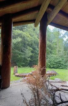 ハイキング小屋 ハイキング小屋 スイス,ハイキング小屋,山小屋の写真素材