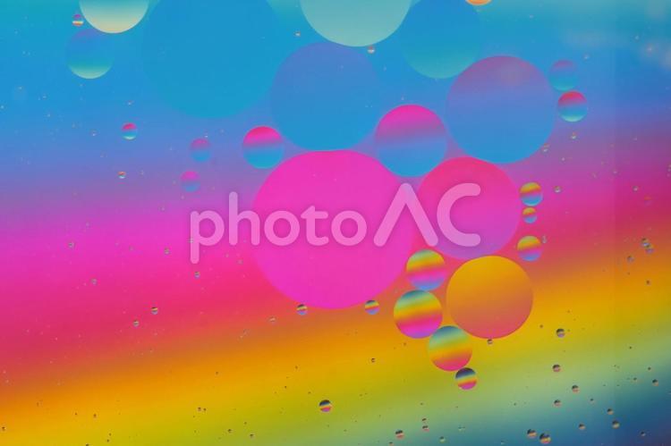 アブストラクトイメージ 虹色,科学,抽象の写真素材