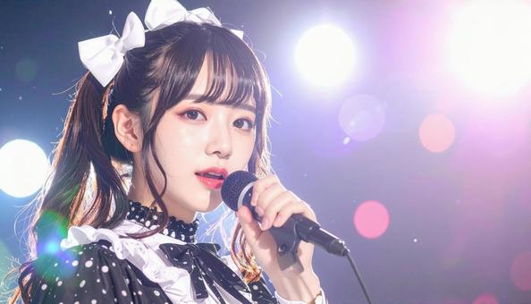 歌うアイドル 歌うアイドルの写真