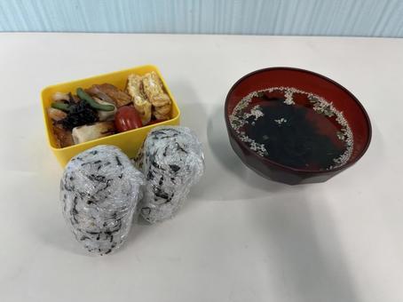 今日のランチ 今日のランチ ランチ,お弁当,弁当箱の写真素材