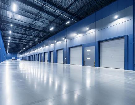 大型物流倉庫の写真