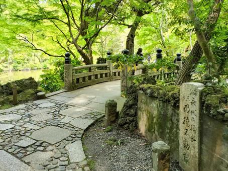 成田山新勝寺　成田山公園の明徳不動橋 成田山公園,成田山,新勝寺の写真素材