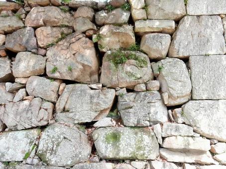 【風景写真】広島城の風景 【風景写真】広島城の風景 広島城,城,石垣の写真素材