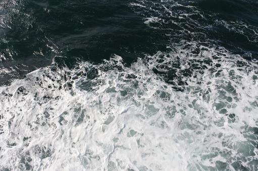 海と波　しぶき 自然,海,波の写真素材