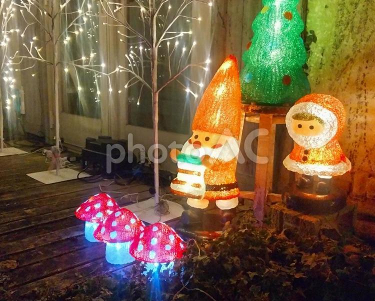 クリスマスイルミネーション クリスマス,イルミネーション,ライトの写真素材