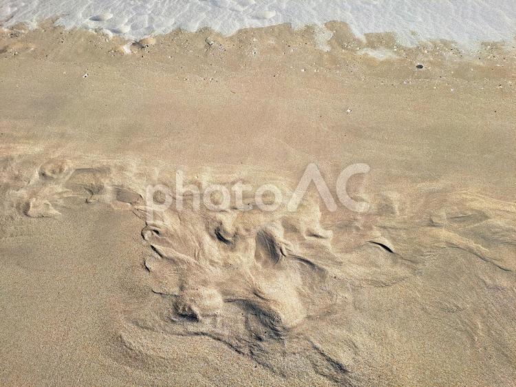 五島列島の旅で見つけた砂紋 ビーチ,自然,砂浜の写真素材