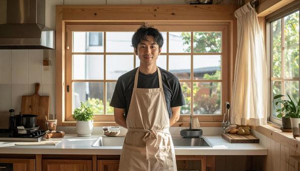 料理男子イメージ 料理男子イメージの写真