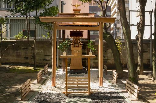 Photo, samuhara shrine, samhara, a shrine, 