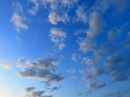 夕暮れの空 夕暮れの空の写真