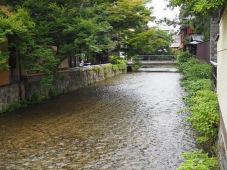 京都の川 京都の川,京都,川の写真素材