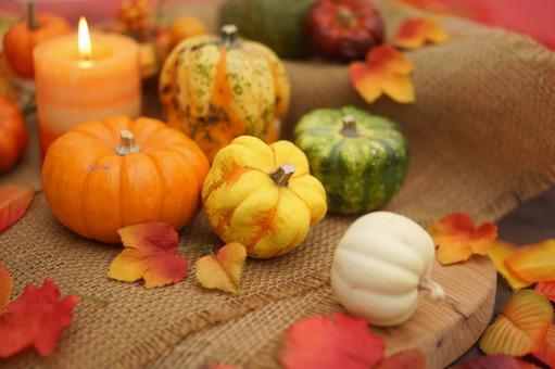 ハロウィン いろいろなカボチャを飾って ハロウィン いろいろなカボチャを飾って ハッピーハロウィン,ハロウィン,ハロウィンのイメージの写真素材