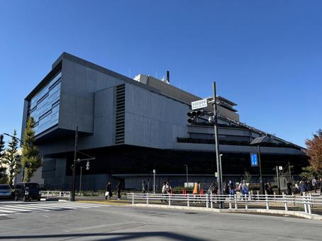 渋谷区役所 渋谷区役所,風景,秋の写真素材