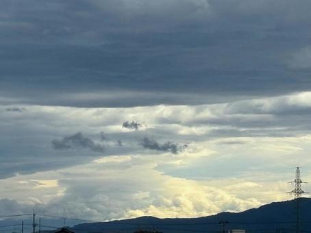 くもり空、雲、空、曇り空 くもり空、雲、空、曇り空の写真