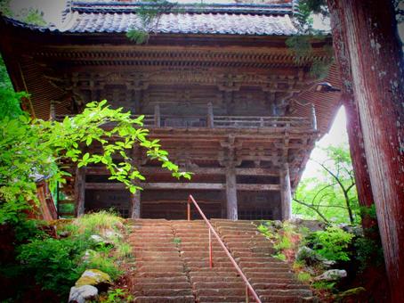 福井県-明通寺-山門 福井県-明通寺-山門の写真