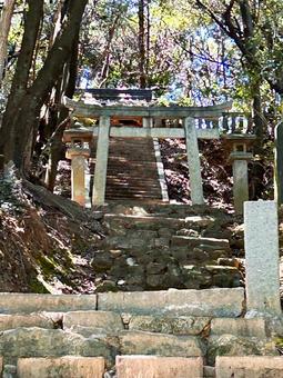 山口県光市　正義霊社　清水宗治・親知神霊 山口県,光市,幕末の写真素材