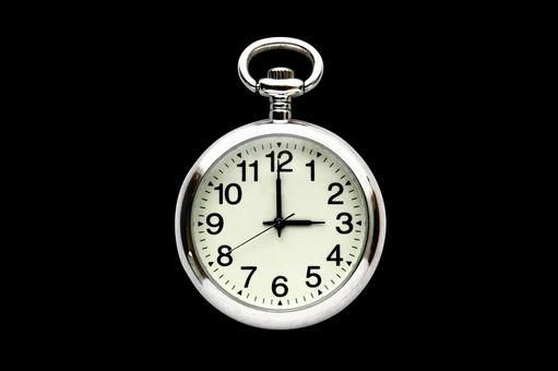 Photo, pocket watch, time, silver, 