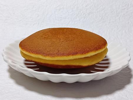 チョコバターどら焼き どら焼き,和菓子,スイーツの写真素材