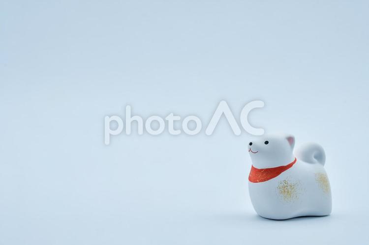 戌年の年賀状素材 犬,戌年,干支の写真素材