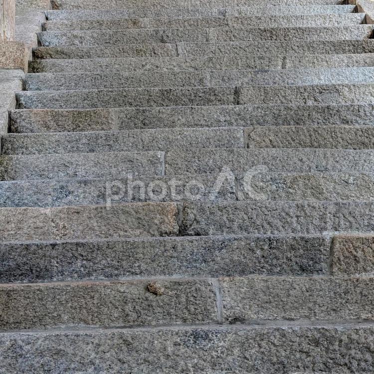 石積の階段 階段,石積,石畳の写真素材