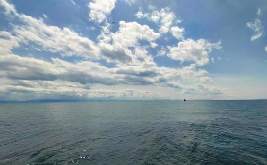 空と海 空と海の写真