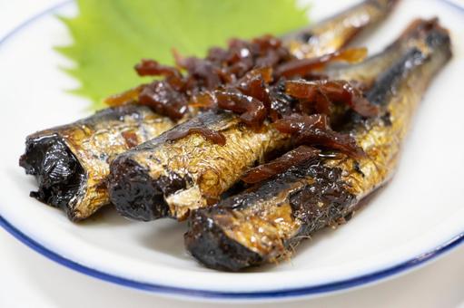 いわし甘露煮 いわし甘露煮,いわし,甘露煮の写真素材