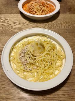 レモンクリームパスタ レモンクリームパスタの写真