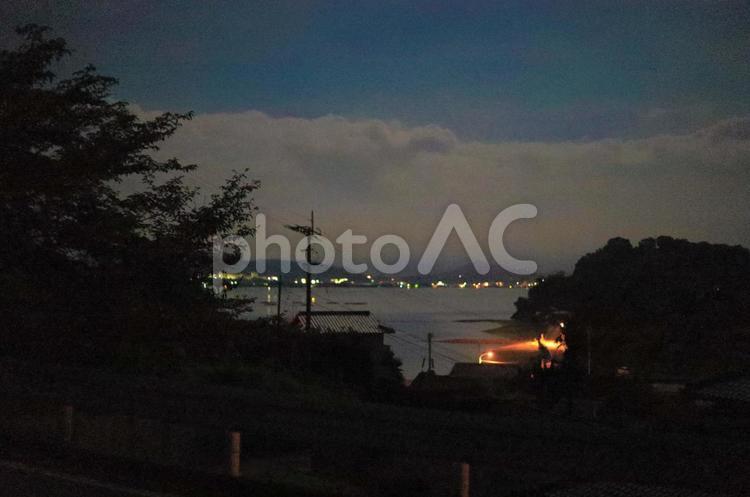 エモい夜 風景,夜,エモいの写真素材