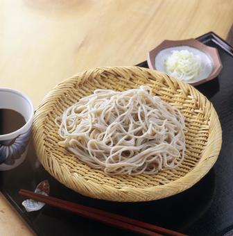 ざるそば ざるそば,そば,そばちょこの写真素材