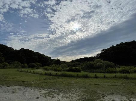 田園風景 曇り 田園風景 曇りの写真