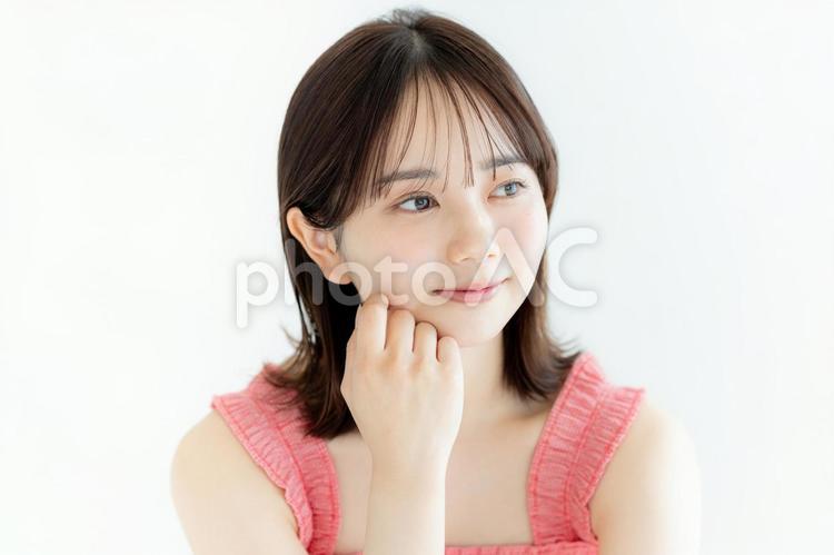 若い女性の美容イメージ 美容,ビューティー,女性の写真素材