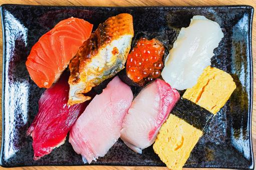 寿司盛り合わせ 寿司,盛り合わせ,握り寿司の写真素材