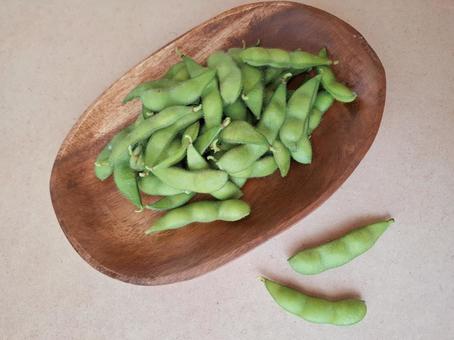 塩茹で枝豆_2 塩茹で枝豆_2の写真
