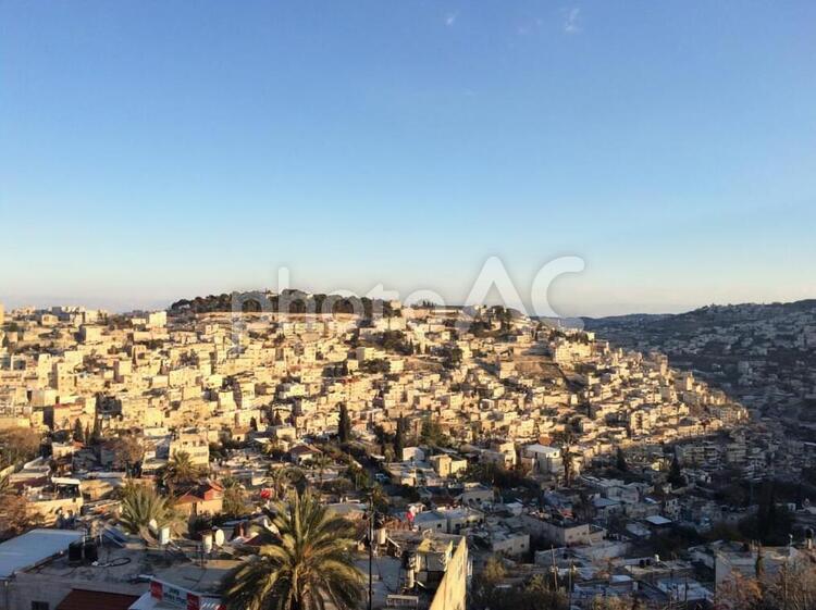 パレスチナ自治区の風景（イスラエル） イスラエル,パレスチナ,海外旅行の写真素材
